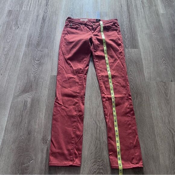 Adriano Goldschmied The Stilt Cigarette Leg Womens Jeans Pants Orange Size 25R - Picture 2 of 7